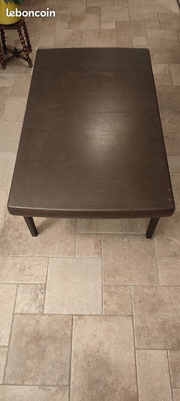 Table à repas en teck Vamo Sonderborg années 60 (image 1)