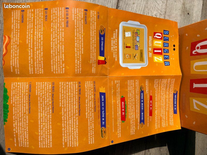 Jeu Burger Quizz (image 9)