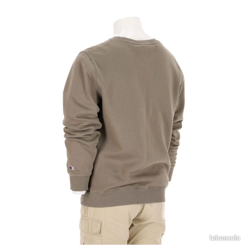 Champion Sweat Homme Taille XL Kaki #QWE7541 (image 5)