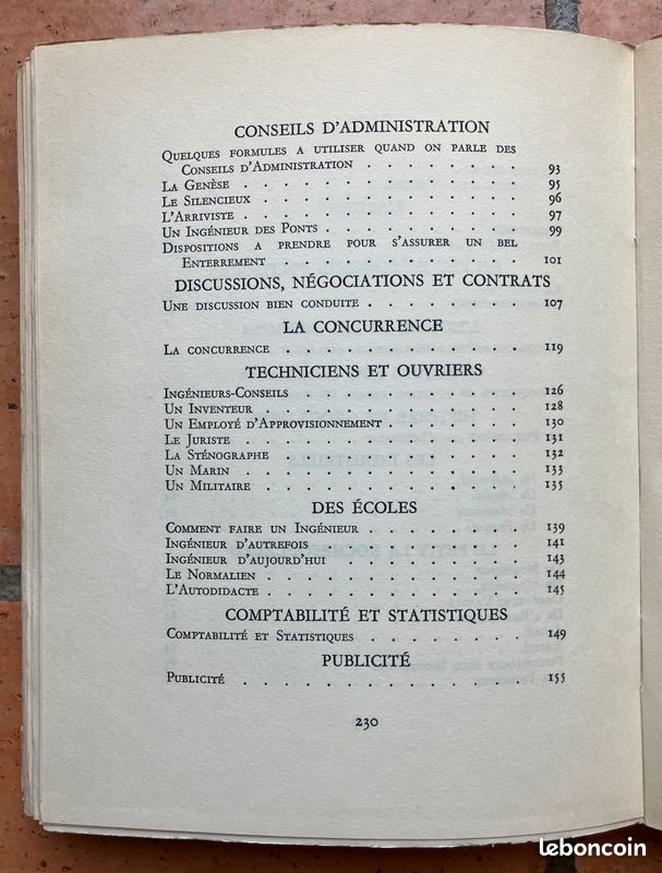 Propos de O. L. Barenton – Auguste Detœuf – humour & aphorismes – 1956 – très bon état (image 15)