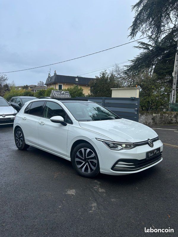 Volkswagen Golf 8 Active 2.0 tdi 150ch dsg7 ToitPano/Caméra/AffichageTêteHaute/GarantieVolkswagen2027 (image 1)
