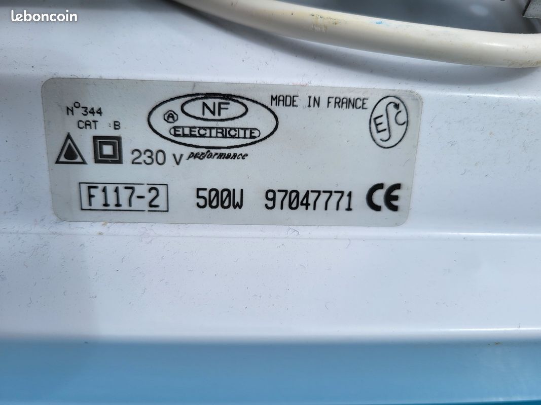Convecteur électrique 500 w - Atlantic - Fabrication Française (image 9)