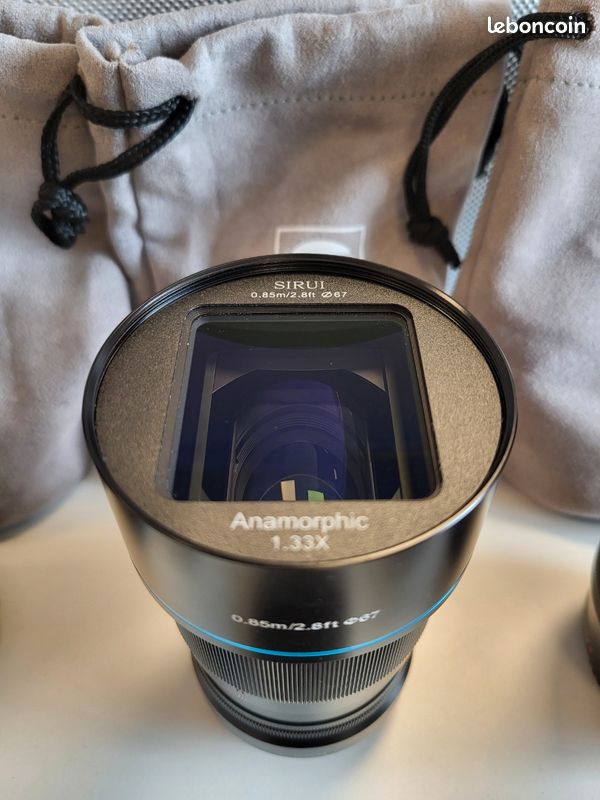 Objectif Anamorphique Sirui 50 Mm F/1.8 Pour Sony APS-C - Monture E, Neuf