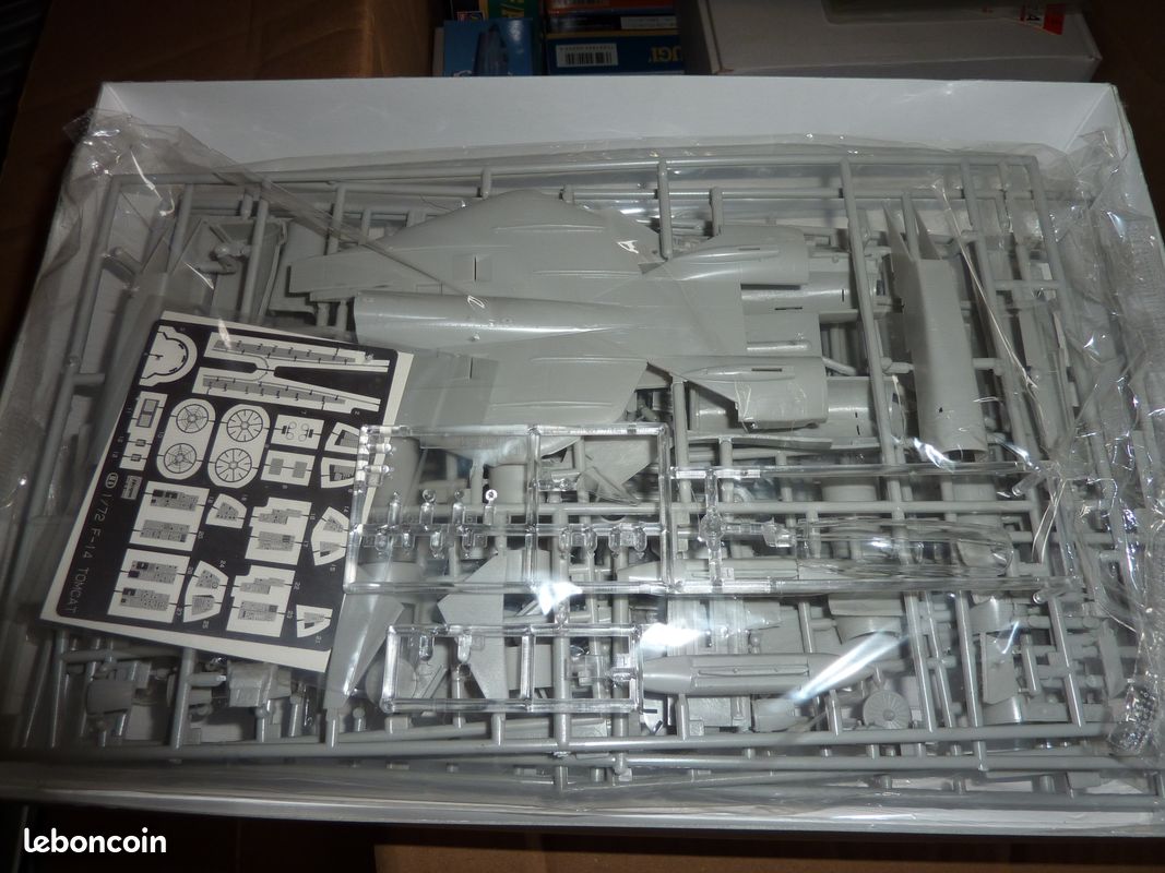 Maquette Hasegawa F-14A plus 1/72 Be Devilers (image 2)