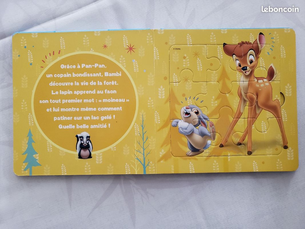 Livre puzzle Disney animaux (image 3)