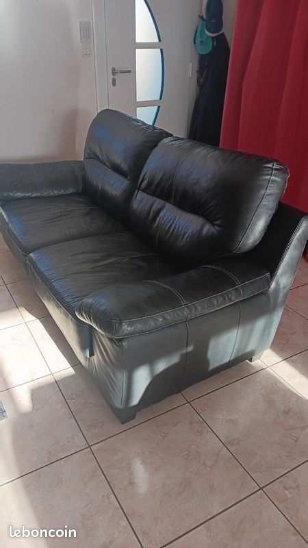 Canapé cuir (image 3)