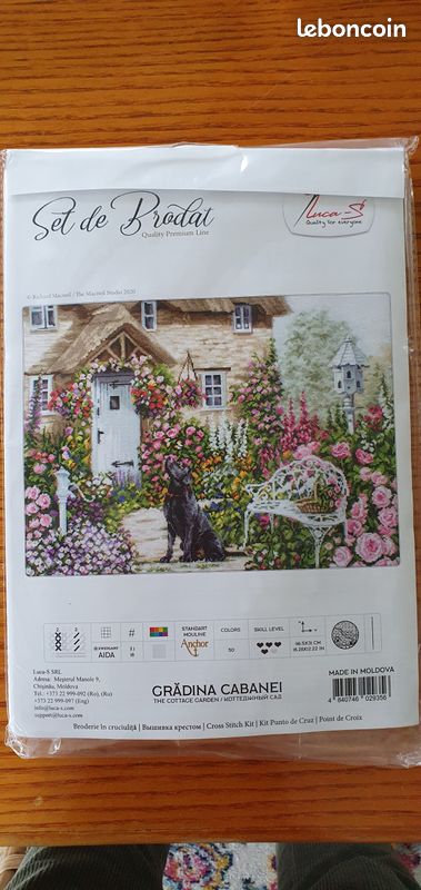 Dimensions Crafts Garden Door Counted Cross Stitch Kit 35124