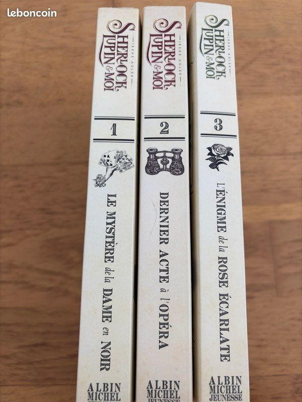 Tomes 1,2,3 ; Sherlock, Lupin & Moi (image 2)