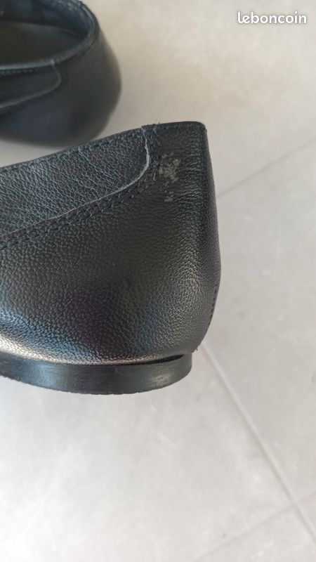 Chaussures cuir noires 39 (image 5)