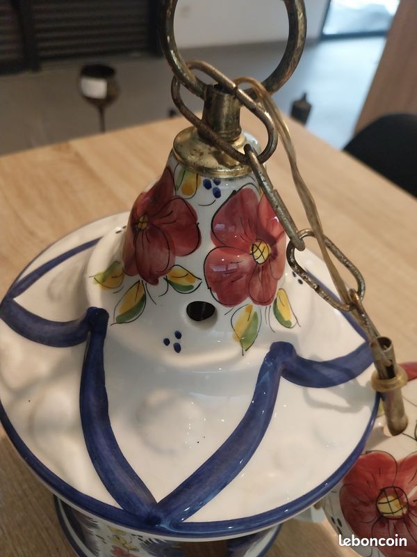 Lustre artisanal en céramique (image 6)