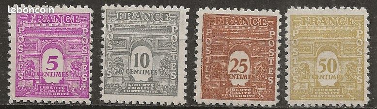 TIMBRE FRANCE PA YT 1 * Haubancasse Ref 3923 EUR 79,90 - FR
