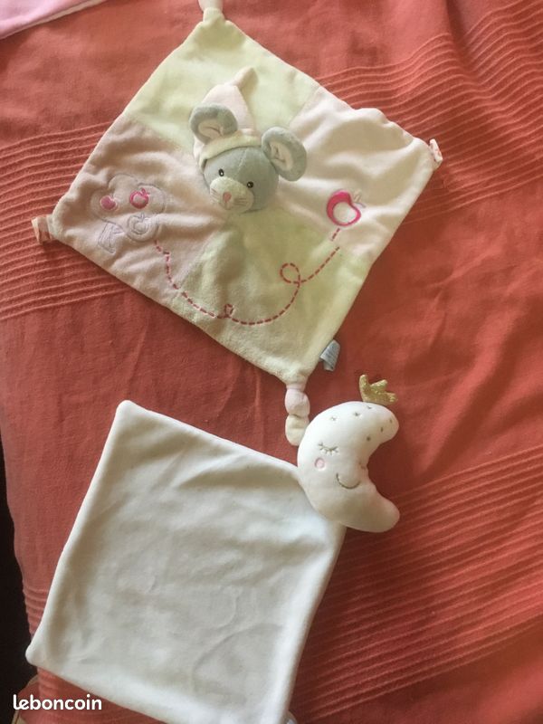 Lot de 2 doudous (image 1)