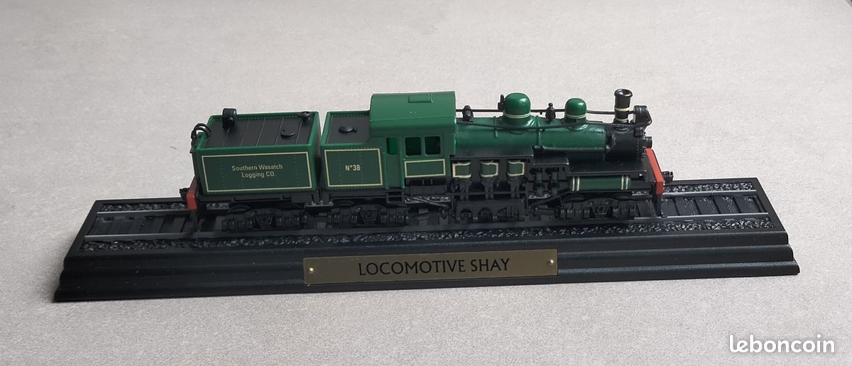 Locomotive de collection "Shay" échelle Ho (image 2)