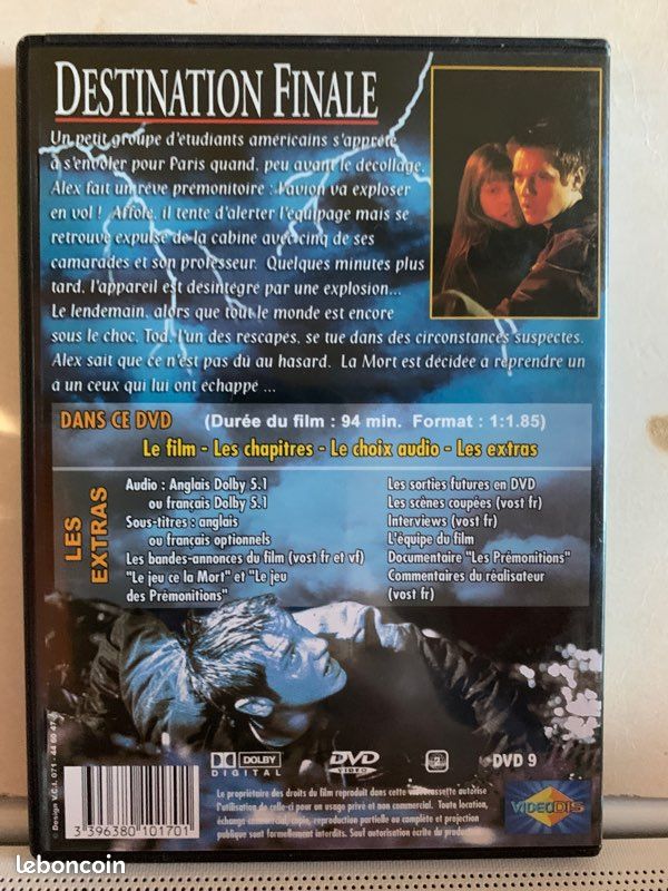Destination Finale DVD en très bon état (image 2)