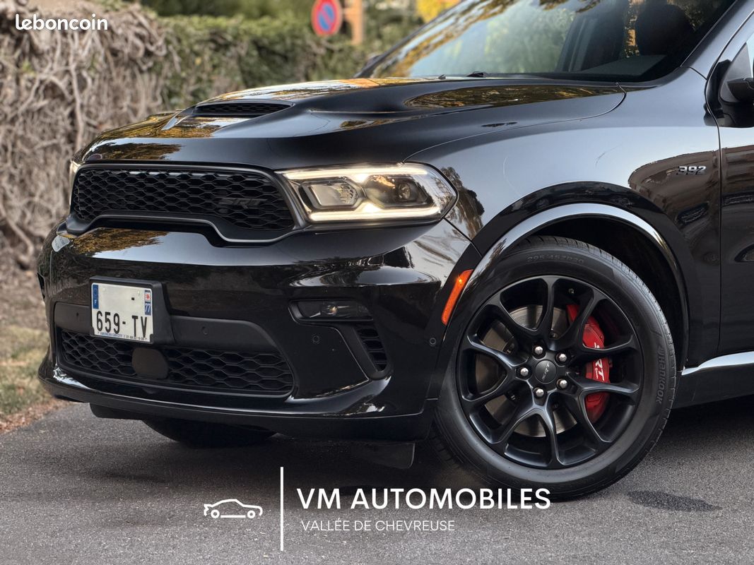 Durango SRT V8 6.4L 392 | TVA récupérable - CG 4 places CTTE | EN STOCK - Français - 1ère Main - Pack Attelage - Très rare - Suivi complet Dodge (image 9)