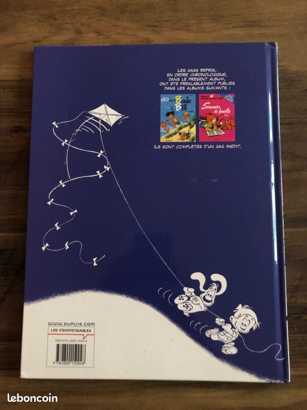 Bande dessinée Boule & Bill, tome 09 : Le fauve est lâchée, édition Dupuis (image 3)