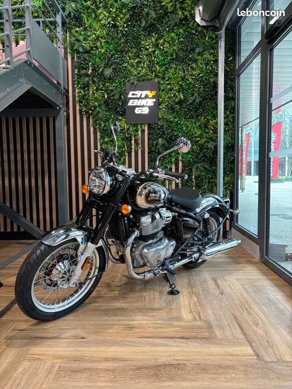 ROYAL ENFIELD Classic 650cc , Black Chrome / Neuve / 2026 / Livraison Toute la France (image 2)