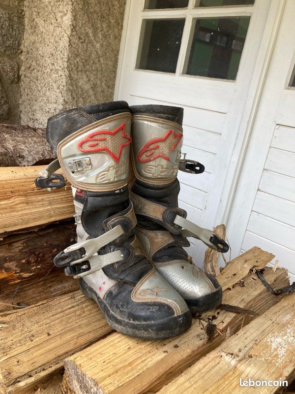 Bottes motocross alpinestars tech 4s (image 1)