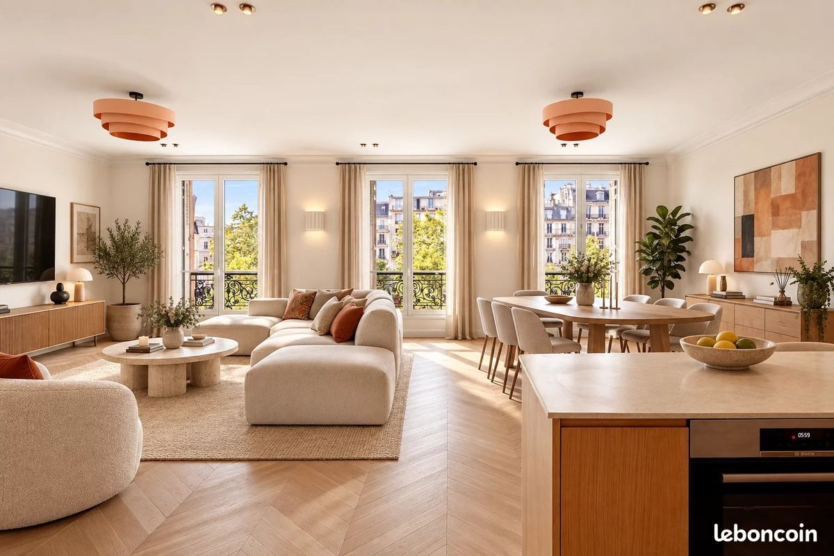 Appartement 4 pièces 96 m² · à Paris · 96 m² · 1 566 000 €