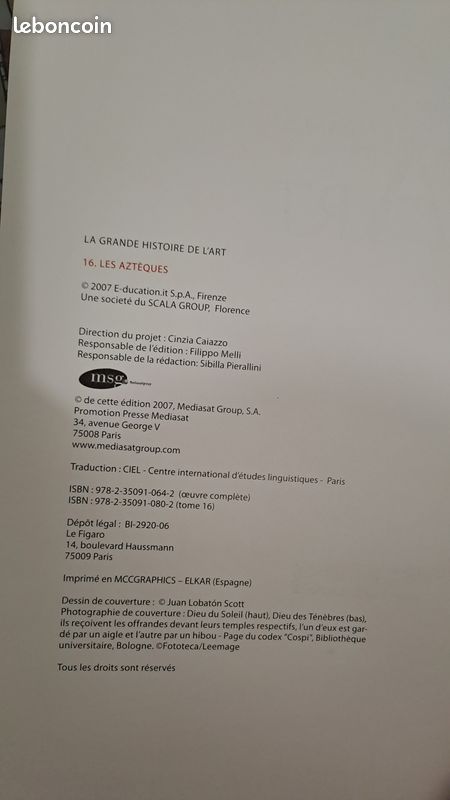 Les Aztèques – La Grande Histoire de l’Art n°16 – Le Figaro Collections (image 3)