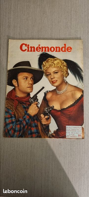 Lot sympathique de Cinemonde années 1952,1954,1955,1956 (image 6)