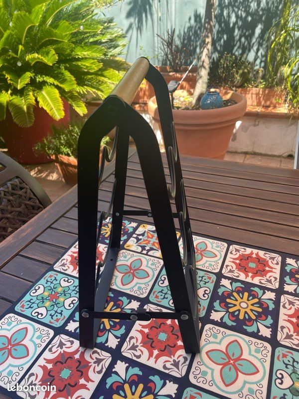 Porte bouteille de vin portable (image 3)