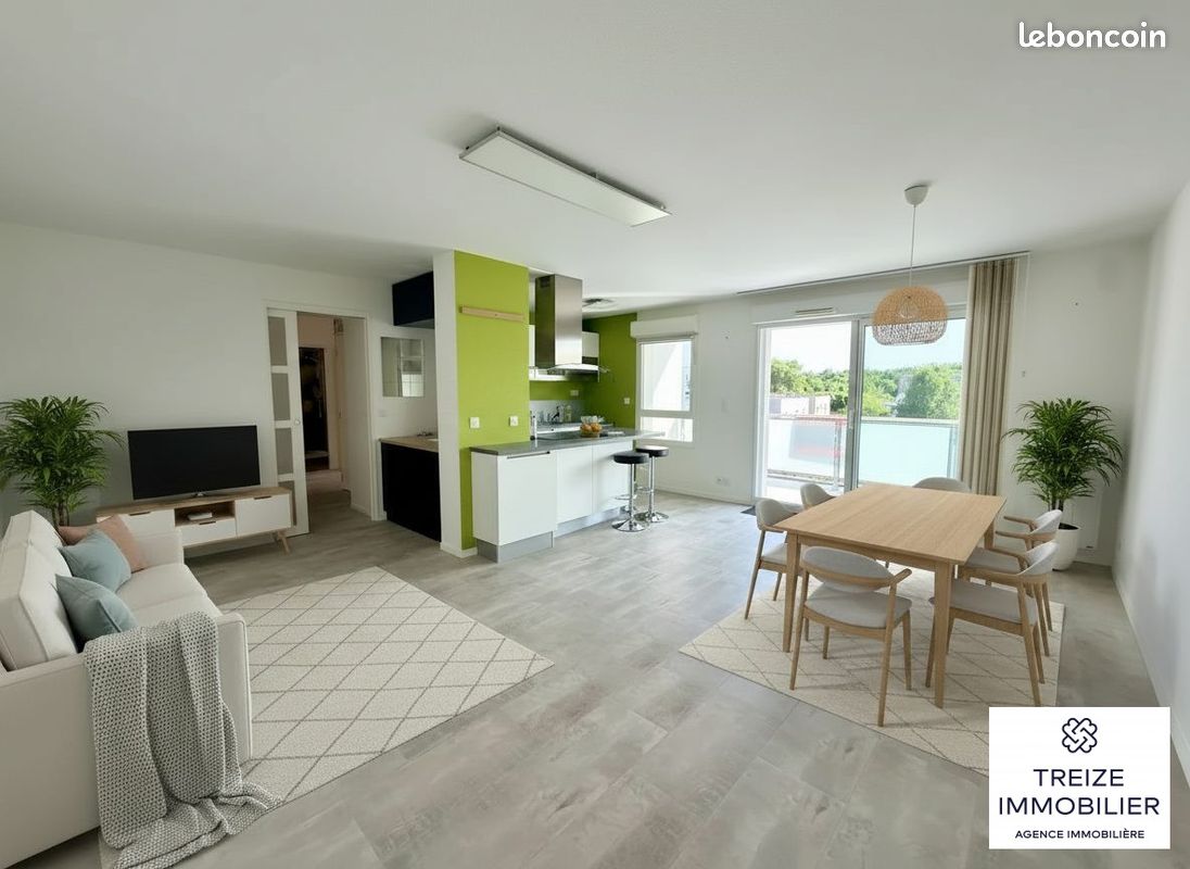 Appartement 3 pièces 61 m² · à Séné · 61 m² · 299 500 €
