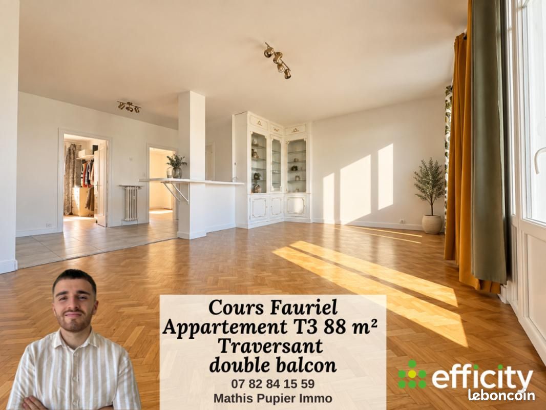 Appartement 3 pièces 88 m² · à Saint-Étienne · 88 m² · 129 000 €
