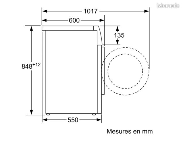Machine à laver SIEMENS WM14N207FF (image 5)