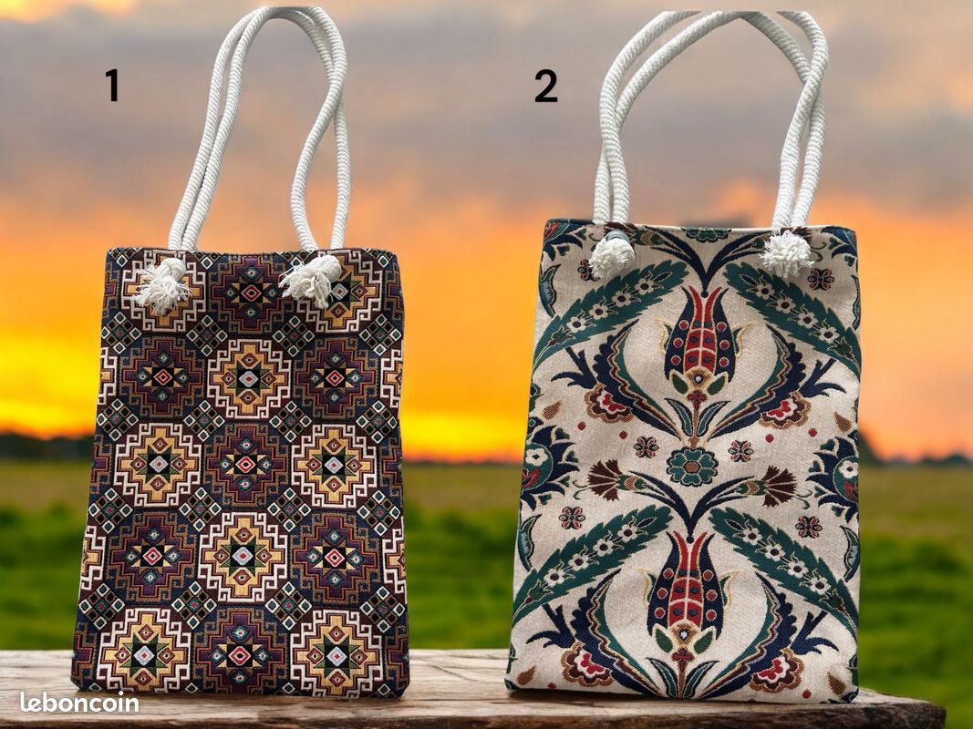 Sac à bandoulière tissé fait main 🪡 (image 5)