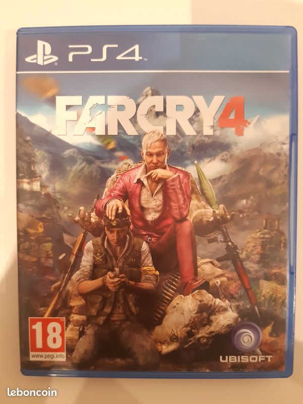 Jeu Far Cry 4 - Version PS4 (PlayStation 4) - Comme Neuf - Éditeur Ubisoft