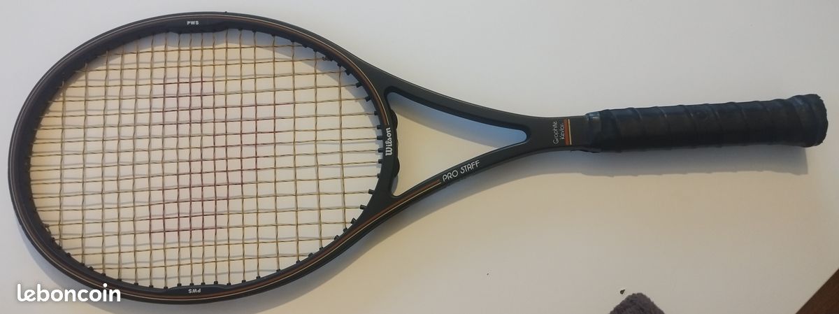 Étui à Raquette De Tennis Wilson Pro Staff – Excellente Occasion – (Housse Seulement, Pas De Raquette)