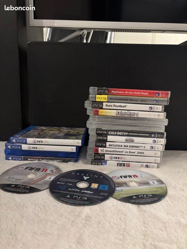 Lot de 19 Jeux de PS3 - Jeux vidéo
