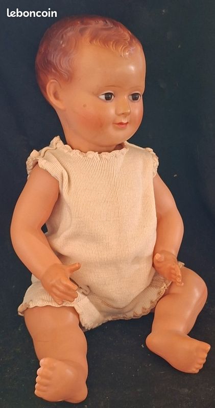 Beau baigneur petitcollin en celluloid 40 cm (image 5)