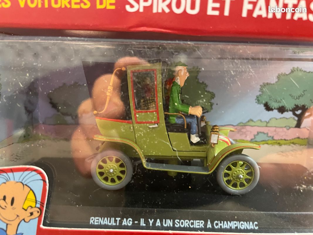 15 Figurines voitures personnages Spirou (image 8)