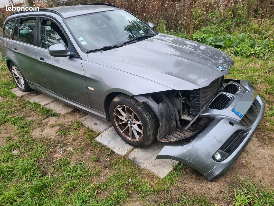 Toute Piece bmw e91 diesel N47 318d touring break breack SPACEGRAU METTALIC / MONACO BLAU BLEU (image 1)