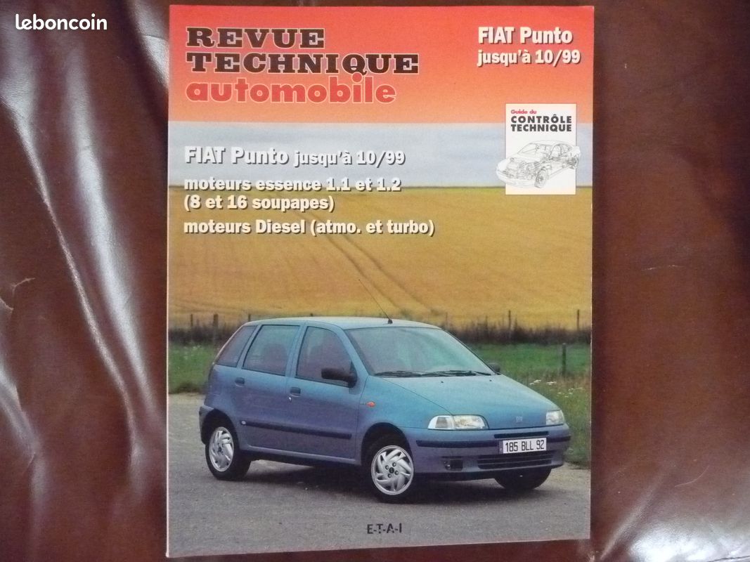 Revue Technique Automobile Fiat Punto phase 1 (image 1)