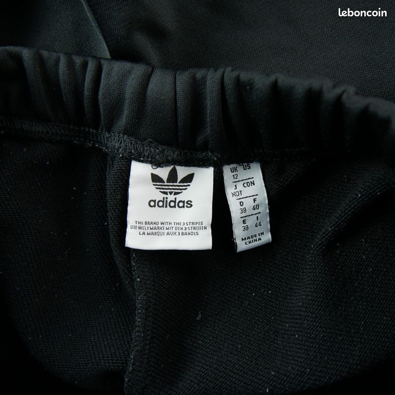 Adidas Jogging Originals 3-Stripes Linear Poly Pants Femme Taille M #QWE7667 (image 5)