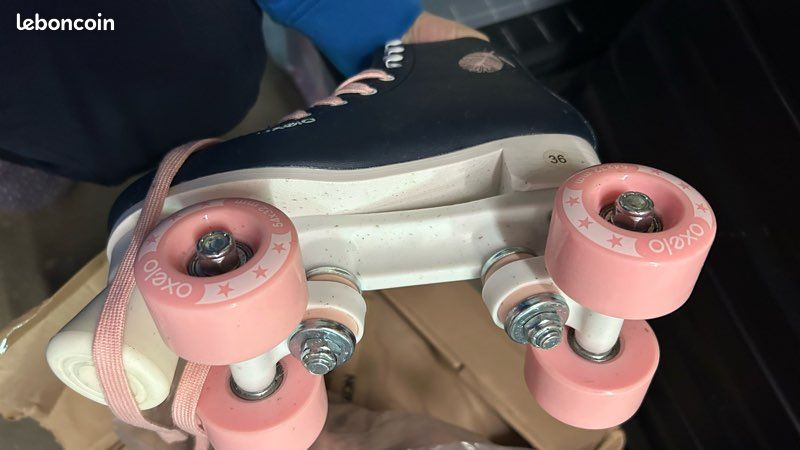 Rollers roues Quad fille Décathlon 36 Sport Plein air