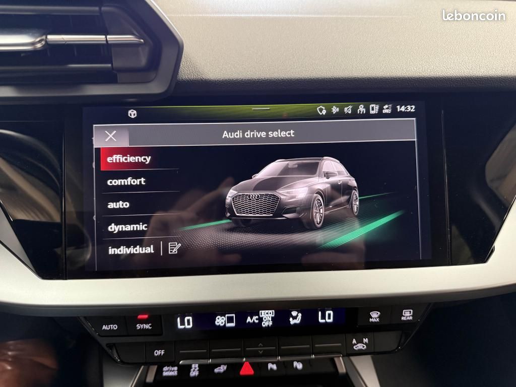 AUDI A3 SPORTBACK 1.4 40 TFSIe 204 CH S-Tronic - CarPlay - Camera de recul (image 27)