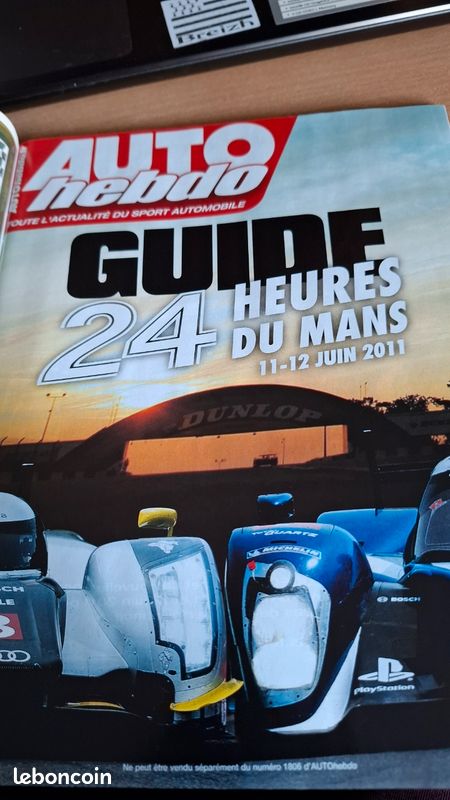 3 revues Auto Hebdo le mans 2011 et guide officiel (image 5)