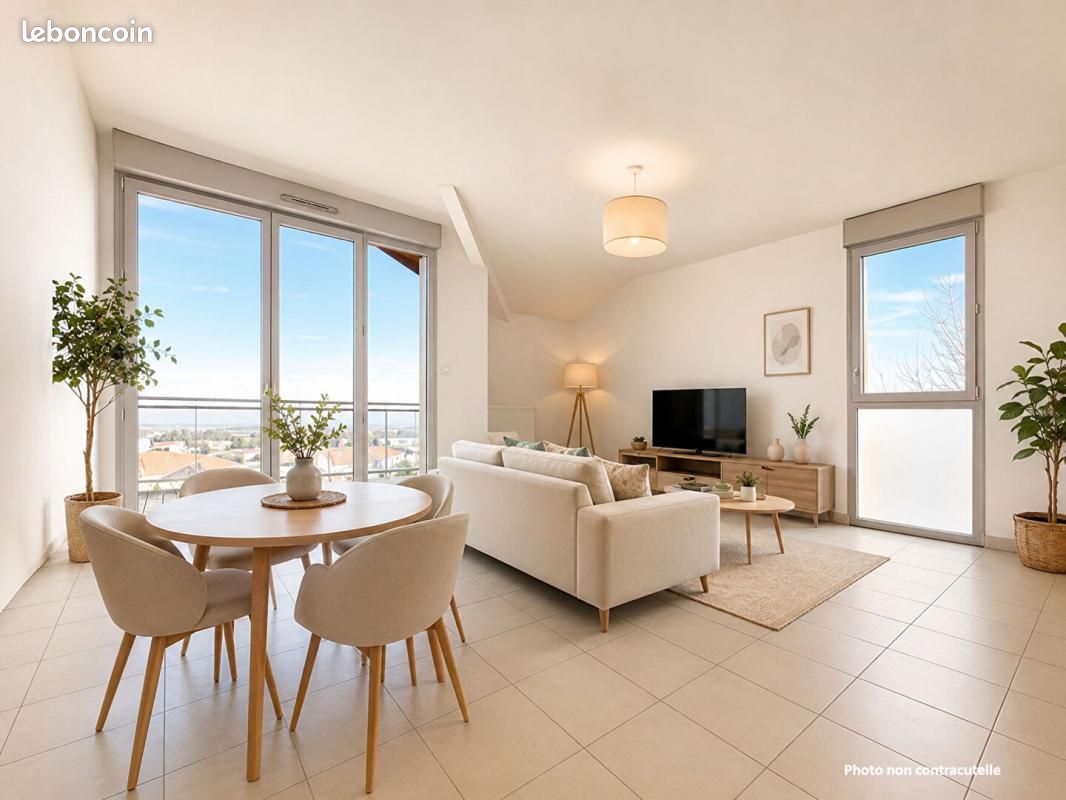 Appartement 3 pièces 63 m² · à Auzeville-Tolosane · 63 m² · 194 000 €