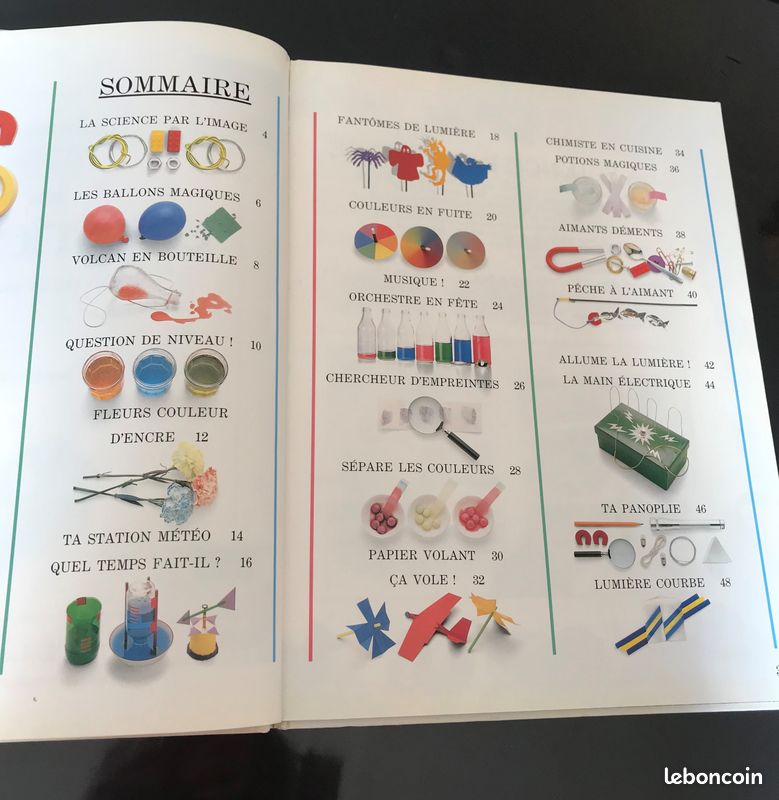 Livre les expériences des petits savant Larousse (image 5)