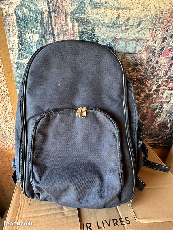 Sac à dos pique-nique bleu 20L | Bee lunch