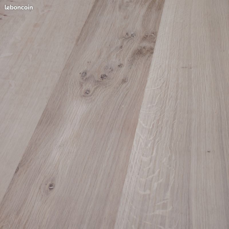Plateau de table rustique ou dessus de meuble en Chêne massif (image 5)