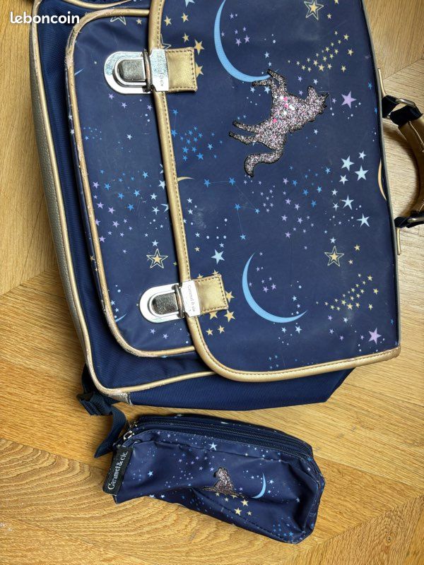 Cartable et trousse Caramel et Compagnie fille Accessoires