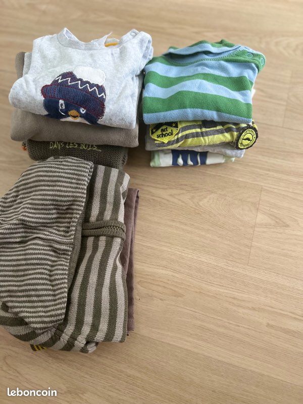 Lot de vêtements bébé 6-9 mois (image 2)