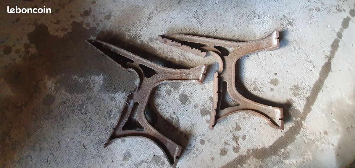 Structure banc metal (image 1)
