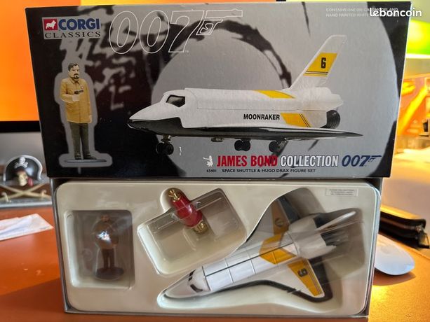 Hélicoptère Corgi Junior - Drax Airlines - James Bond 007 - Échelle 1:64 - Occasion