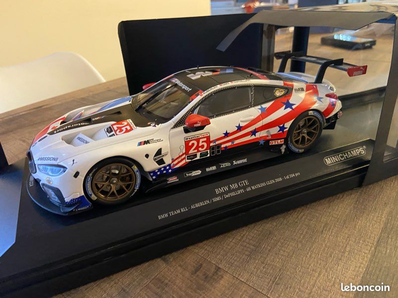 BMW M8 GTE #25 Watkins Glen 2018 – Minichamps 1/18 – Édition 